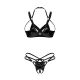 Комплект Obsessive Keira Lise 2-pcs crotchless set L/XL