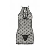 Напівпрозора сорочка AZALIA CHEMISE black S/M Passion