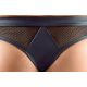 2111730 Svenjoyment Mens Thong - black