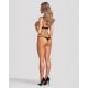 Комплект Obsessive Euridia 2-pcs crotchless set XS/S