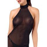 Платье Noir Handmade F372 Onyx Twin-slit Long dress XS