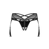 Трусики Obsessive Dominna crotchless thong 2XL/3XL