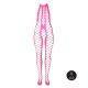 Бодістокінг - Ouch! Bodystocking With Halterneck Pink, XL/4XL