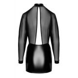 Платье Noir Handmade F348 Powerwetlook and tulle dress - 4XL