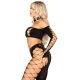Комплект Leg Avenue Seamless Cut-Out Crop Top and Legging One Size Black