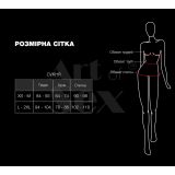 Сексуальное платье из сетки Art of Sex- Sharlotte черно/красное XS-M