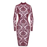 Платье Noir Handmade F384 Kink Royal midi dress XL