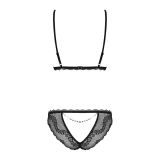 Комплект білизни - Obsessive Millagro Set Black Комплект білизни - Obsessive Millagro Set Black