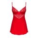 Пеньюар Obsessive Ingridia chemise & thong XS/S