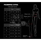 Комплект пояс та панчохи Art of Sex - Deily, колір чорний, розмір S