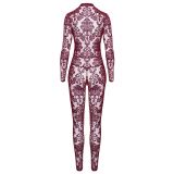 Бодистокинг Noir Handmade F382 Kink Royal Catsuit XL