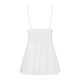 Obsessive 810-BAB-2 babydoll & thong white L/XL