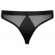 2111730 Svenjoyment Mens Thong - black