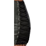 2001080 Zado Leather Skirt Black