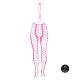 Бодістокінг - Ouch! Bodystocking With Halterneck Pink, XL/4XL