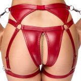 2215349 Cottelli Collection Bondage Bra Set Red