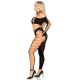 Комплект Leg Avenue Seamless Cut-Out Crop Top and Legging One Size Black