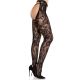 Колготки Leg Avenue Rose Lace Crotchless Tights with Open One Size Black Колготки Leg Avenue Rose Lace Crotchless Tights with Open One Size Black
