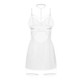 Бебі-долл Obsessive Arrowel White chemise S/M