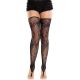 Панчохи Leg Avenue Floral Net Toe Loop Footless Thigh Highs One Size Панчохи Leg Avenue Floral Net Toe Loop Footless Thigh Highs One Size