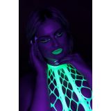 Бодістокінг - Ouch! Bodystocking With Halterneck Green, XS/XL