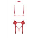 Комплект Kissable Bondage Kiss Set Red S/M