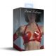 Лиф Сердце Feral Feelings - Hearts Bra Red Trasparent