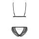 Комплект білизни - Obsessive Millagro Set Black