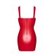 Платье Noir Handmade F364 Bombshell Lace-Up Mini Dress Red S