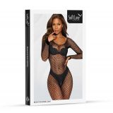 Бодістокінг - Bodystocking 2061, black - One Size