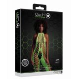 Бодістокінг - Ouch! Bodystocking With Halterneck Green, XS/XL