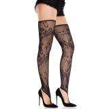 Панчохи Leg Avenue Floral Net Toe Loop Footless Thigh Highs One Size Панчохи Leg Avenue Floral Net Toe Loop Footless Thigh Highs One Size