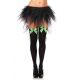 Leg Avenue Nylon Thigh Highs With Bow - чулки с бантиком (белый с голубым)