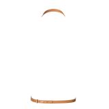 Портупея Bijoux Indiscrets MAZE - 8 Harness Brown, экокожа