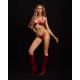 Комплект Obsessive Inferro 2-pcs set S/M/L