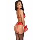 Комплект Kissable Bondage Kiss Set Red S/M