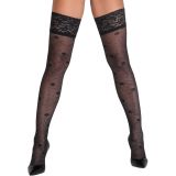 Панчохи - 2520710 Cottelli Collection Hold-Ups Rose Black - 3