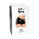 Лаковані шортики на шнурівці Art of Sex - Kylie, червоні, розмір XS-M