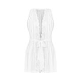 Полупрозрачный пеньюар Obsessive Heavenlly peignoir XL/2XL