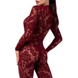 Бодістокінг Noir Handmade F382 Kink Royal Catsuit XS