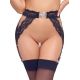 2340542 Cottelli Collection Suspender Belt Black
