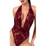 Боди Noir Handmade F386 Kink Royal cascade bodysuit XS
