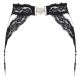 2340542 Cottelli Collection Suspender Belt Black