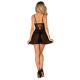 Эротический комплект Obsessive Chemeris babydoll & thong M/L, пеньюар и стринги