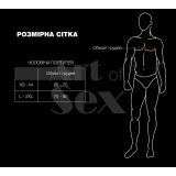 Чоловіча портупея Art of Sex - Spartacus, екошкіра, колір червоний, розмір XS-M