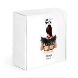 Женская портупея Art of Sex - Wings белая L-2XL, экокожа