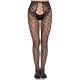 Колготки Leg Avenue Net Tights with Crotchless Panty One Size Black