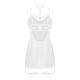 Бебі-долл Obsessive Arrowel White chemise L/XL
