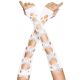 Митенки Leg Avenue Butterfly applique arm warmers White, бабочки