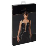 Корсет Noir Handmade F379 Dominae Frontbind PVC Corset Top XL